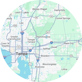 Grande Aire Tempa Service Area map